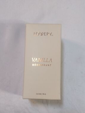 Lovery Vanilla Deodorant - Cream
